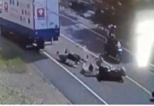 Kecelakaan Maut Ayah Dan Anak Terlindas Mobil Box Dan Meninggal Seketika