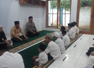 Polres Bondowoso berbagi Bersama Anak Yatim Piatu Doa Bersama